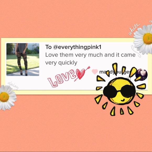 ⭕️ SALE 2Day ⭕️⚫️DISTRESSED LEGGINGS NEW⚫️ - Picture 5 of 8